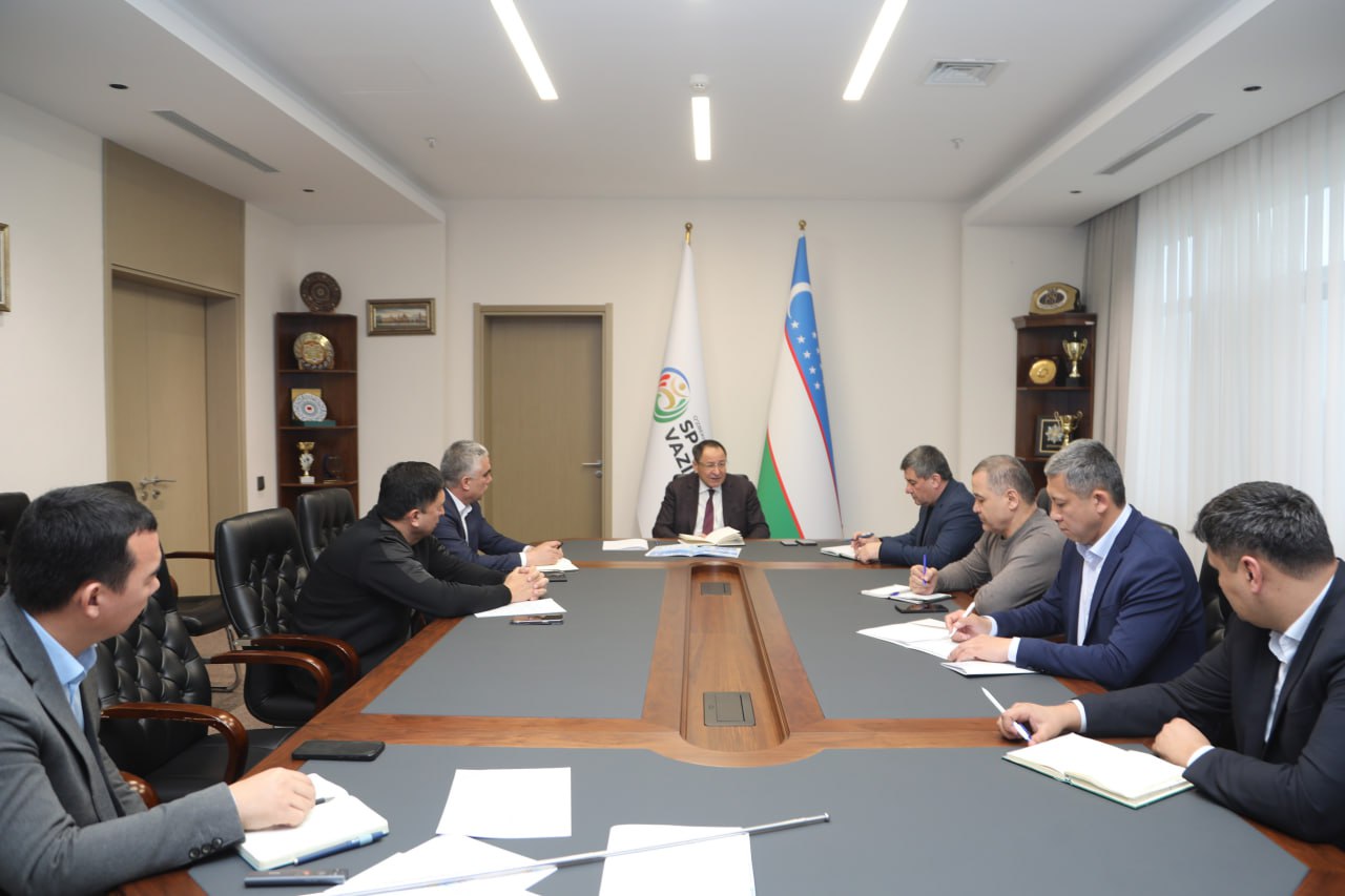 “Yangi O‘zbekiston talabalari olimpiadasi” sport musobaqalarini o‘tkazish masalalari yuzasidan taqdimot bo‘lib o‘tdi