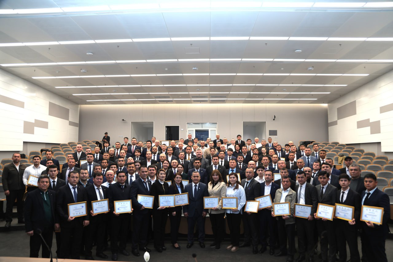 O‘quv seminari ishtirokchilariga sertifikatlar topshirildi