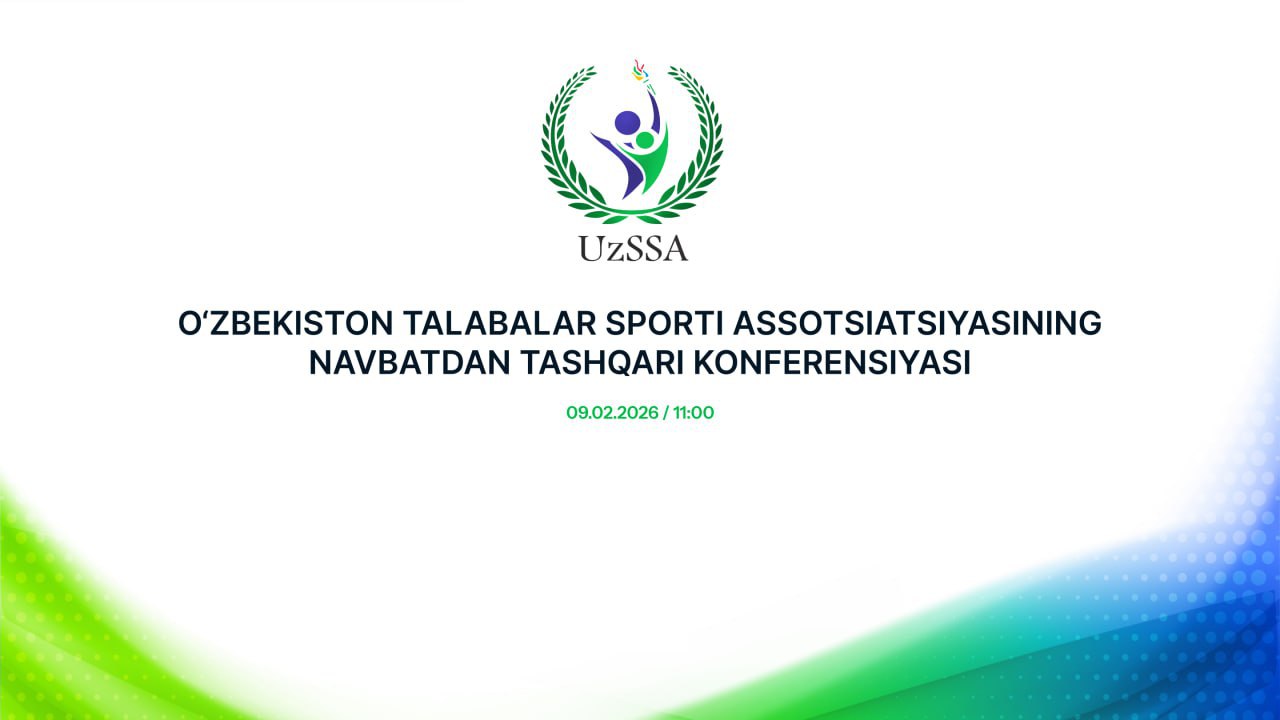 Talabalar sporti tizimini rivojlantirishga bag‘ishlangan konferensiya o‘tkazildi
